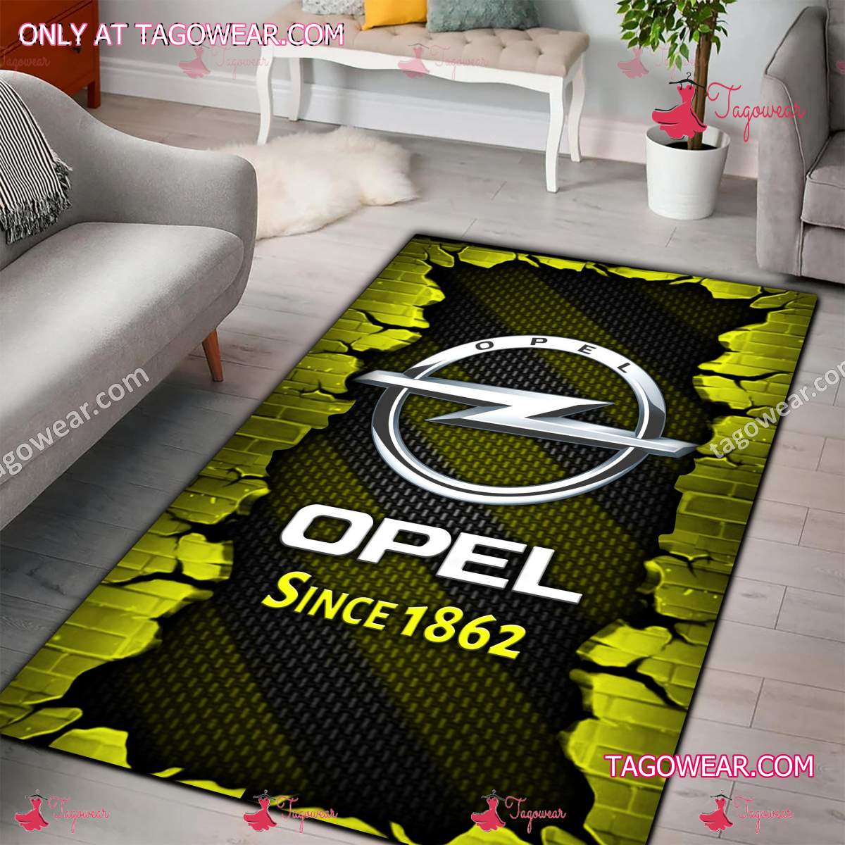 Opel Since 1862 Rug Carpet