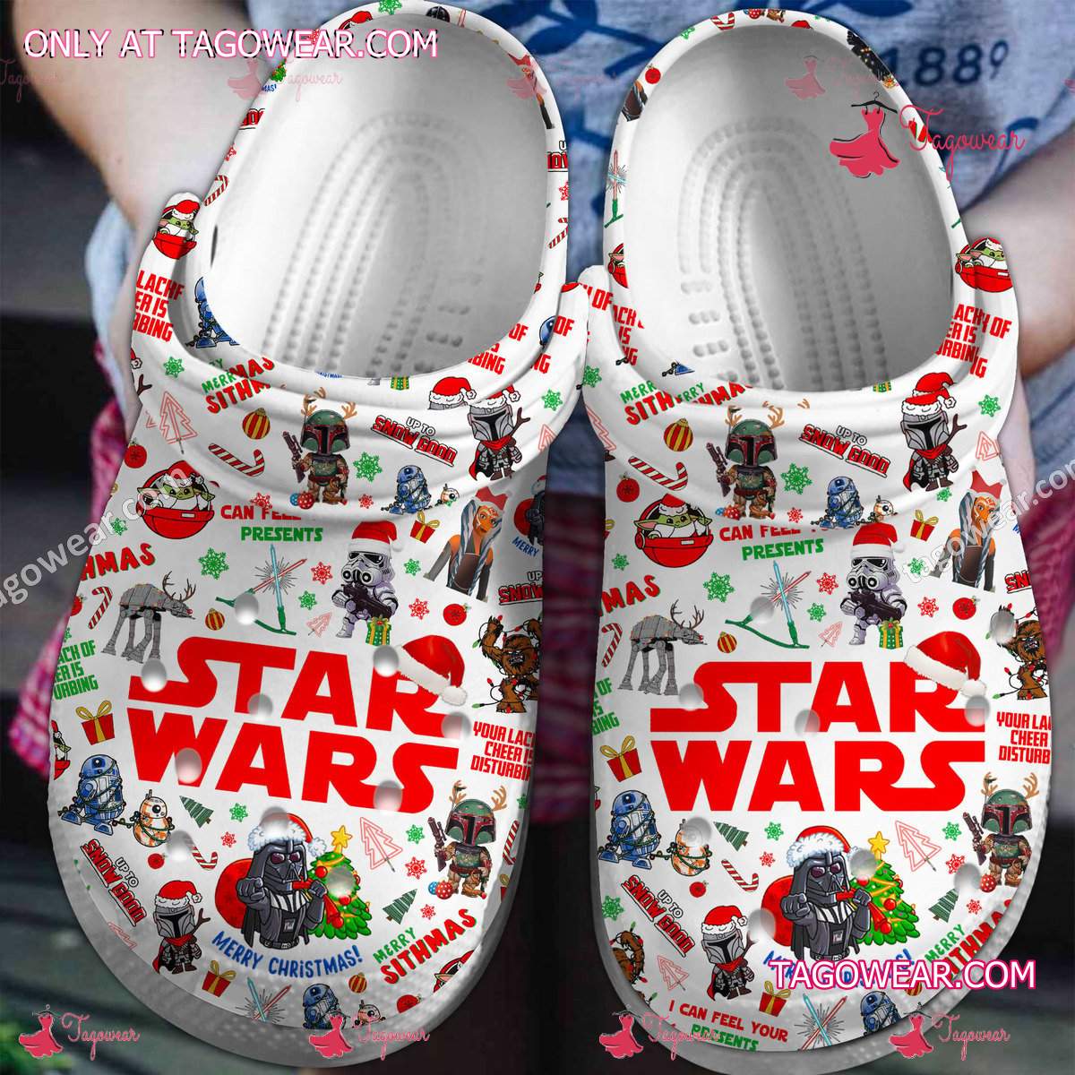 Star Wars Merry Christmas Crocs