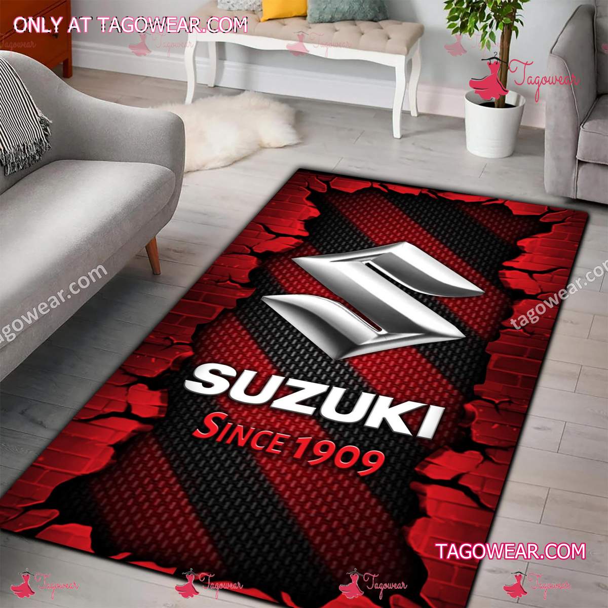 Suzuki Since 1909 Rug Carpet