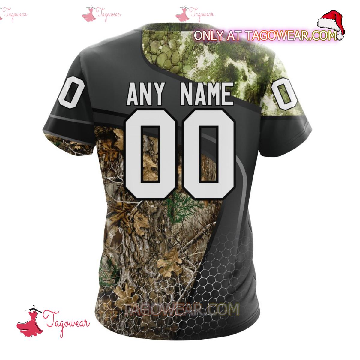 Tampa Bay Lightning NHL Team Hunting Camouflage Personalized T-shirt, Hoodie y