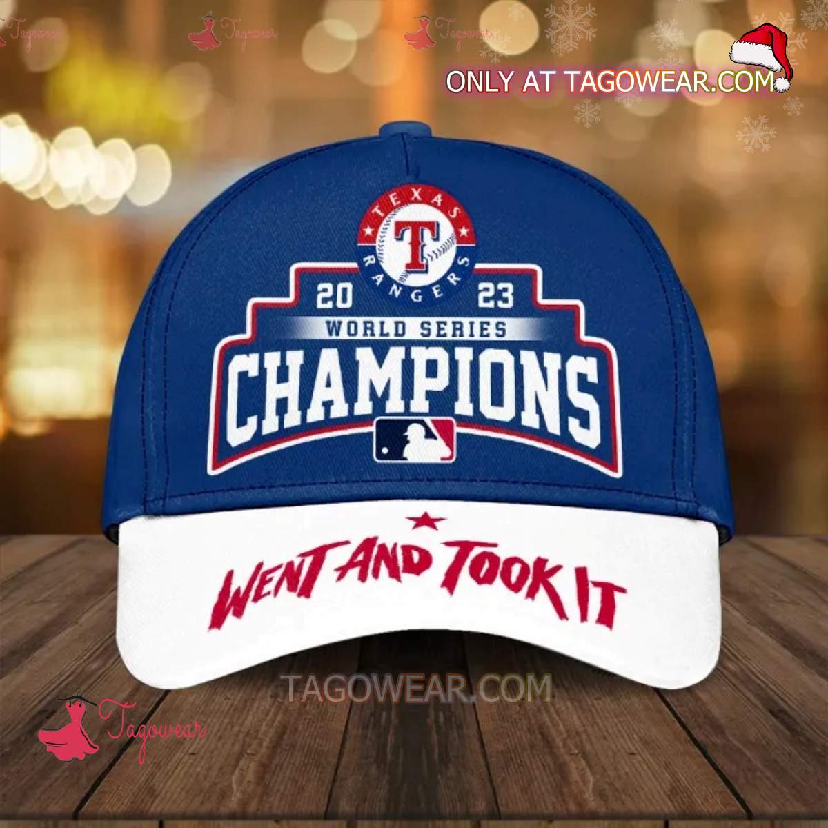 Texas Rangers 2023 World Series Champions Went And Took It Basic Cap
