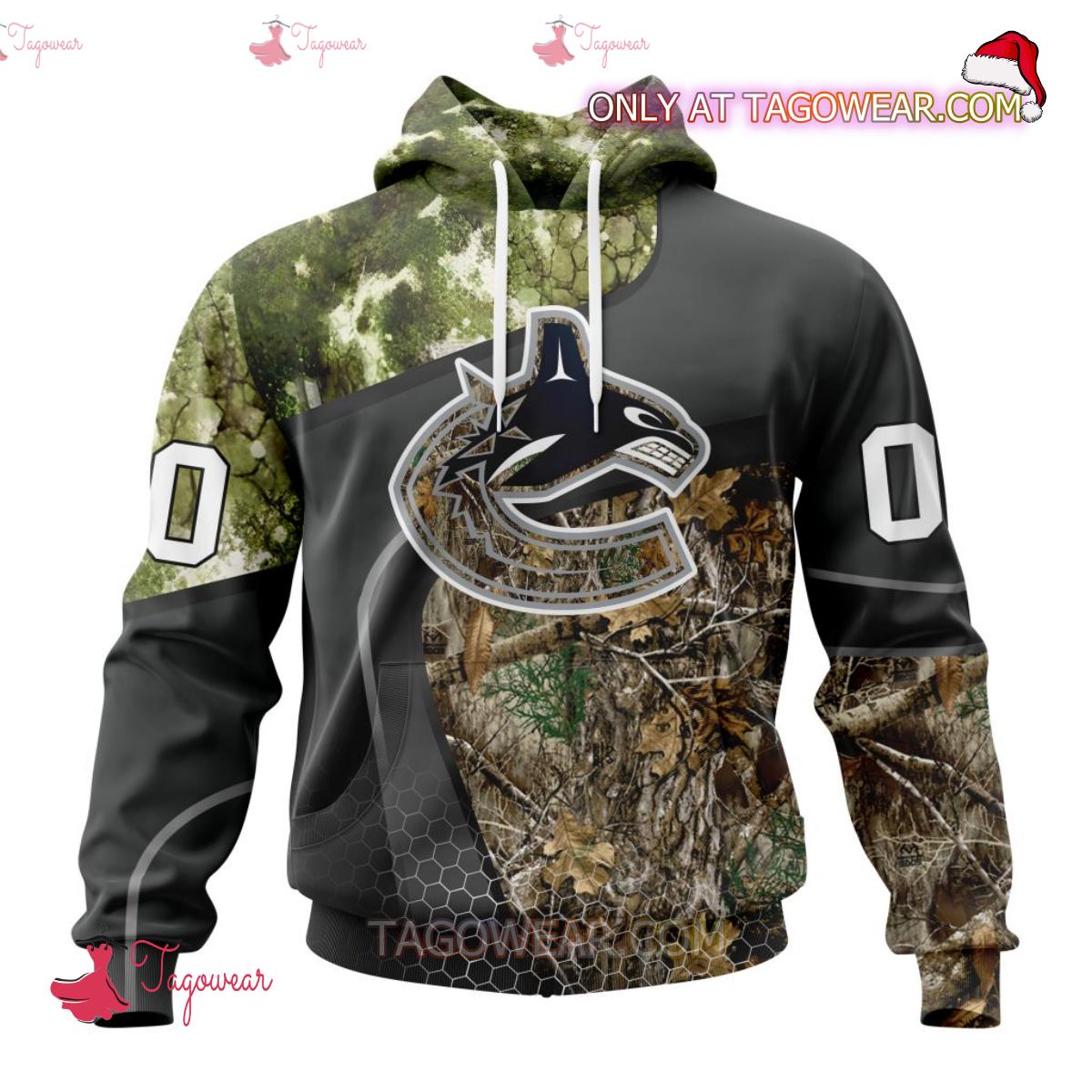 Vancouver Canucks NHL Team Hunting Camouflage Personalized T-shirt, Hoodie