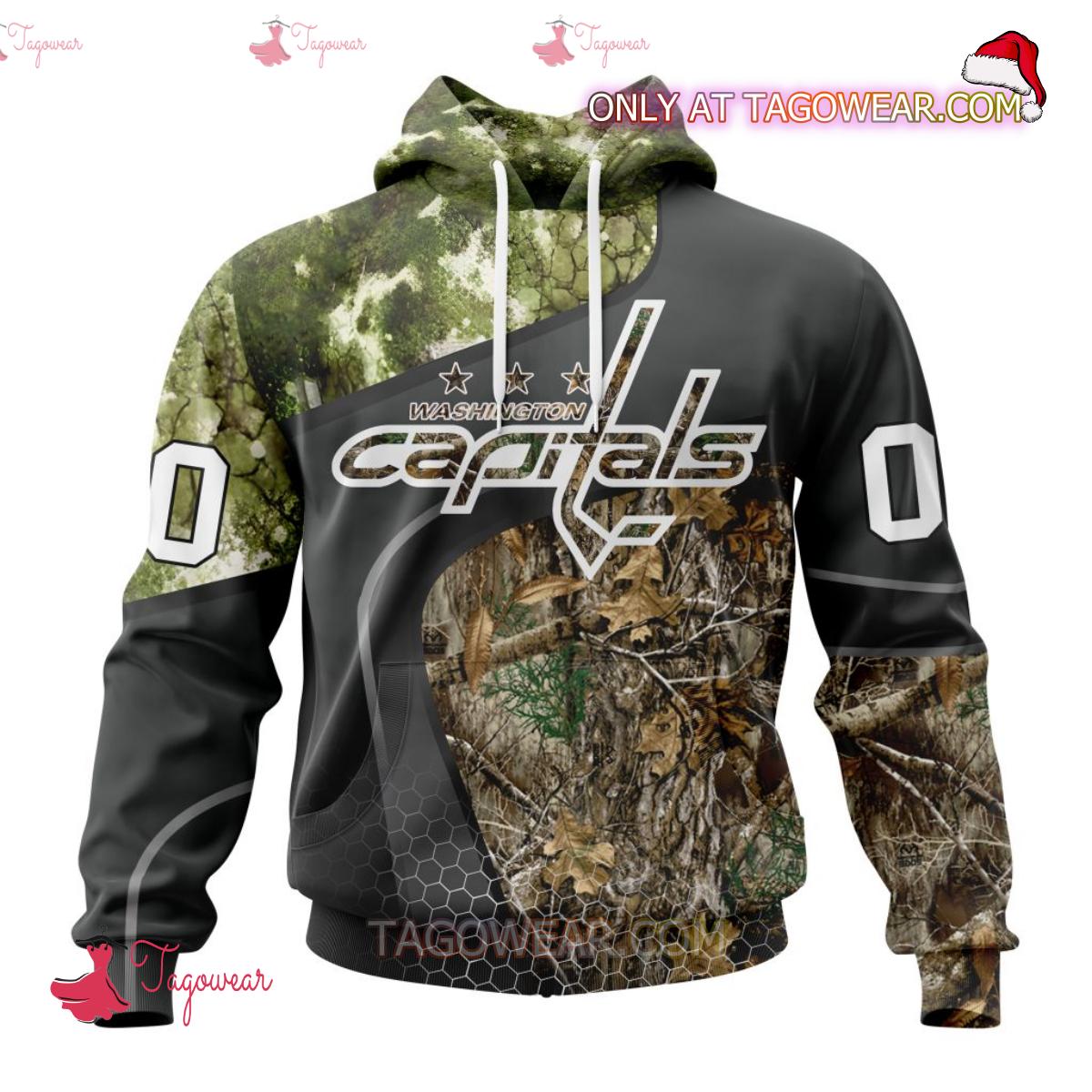 Washington Capitals NHL Team Hunting Camouflage Personalized T-shirt, Hoodie