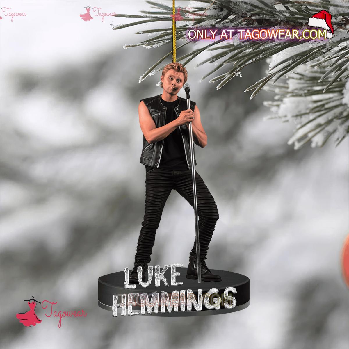 5 Seconds Of Summer Luke Hemmings Ornament