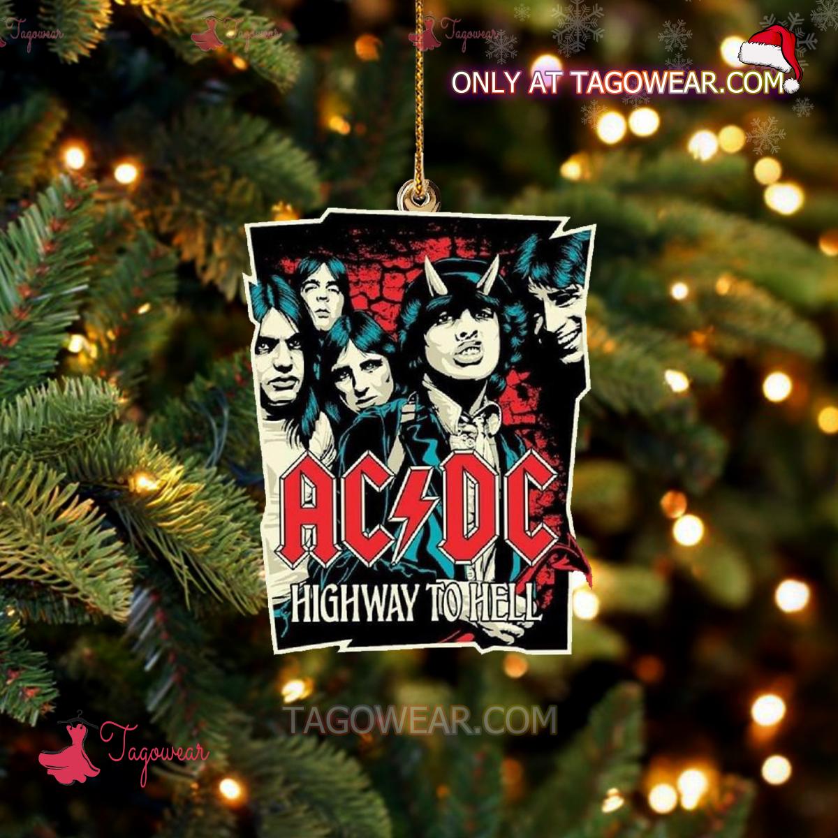 Ac Dc Highway To Hell Ornament