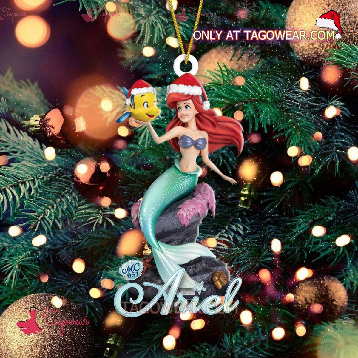 Ariel Christmas Ornament