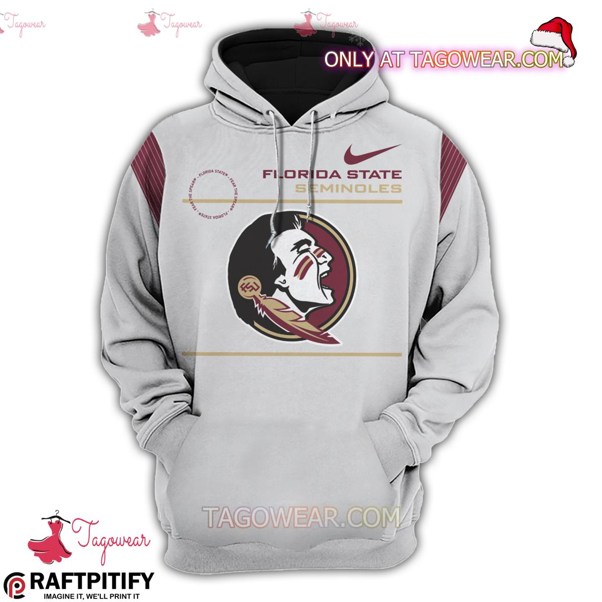 Coach Mike Norvell Florida State Seminoles Gray Hoodie a