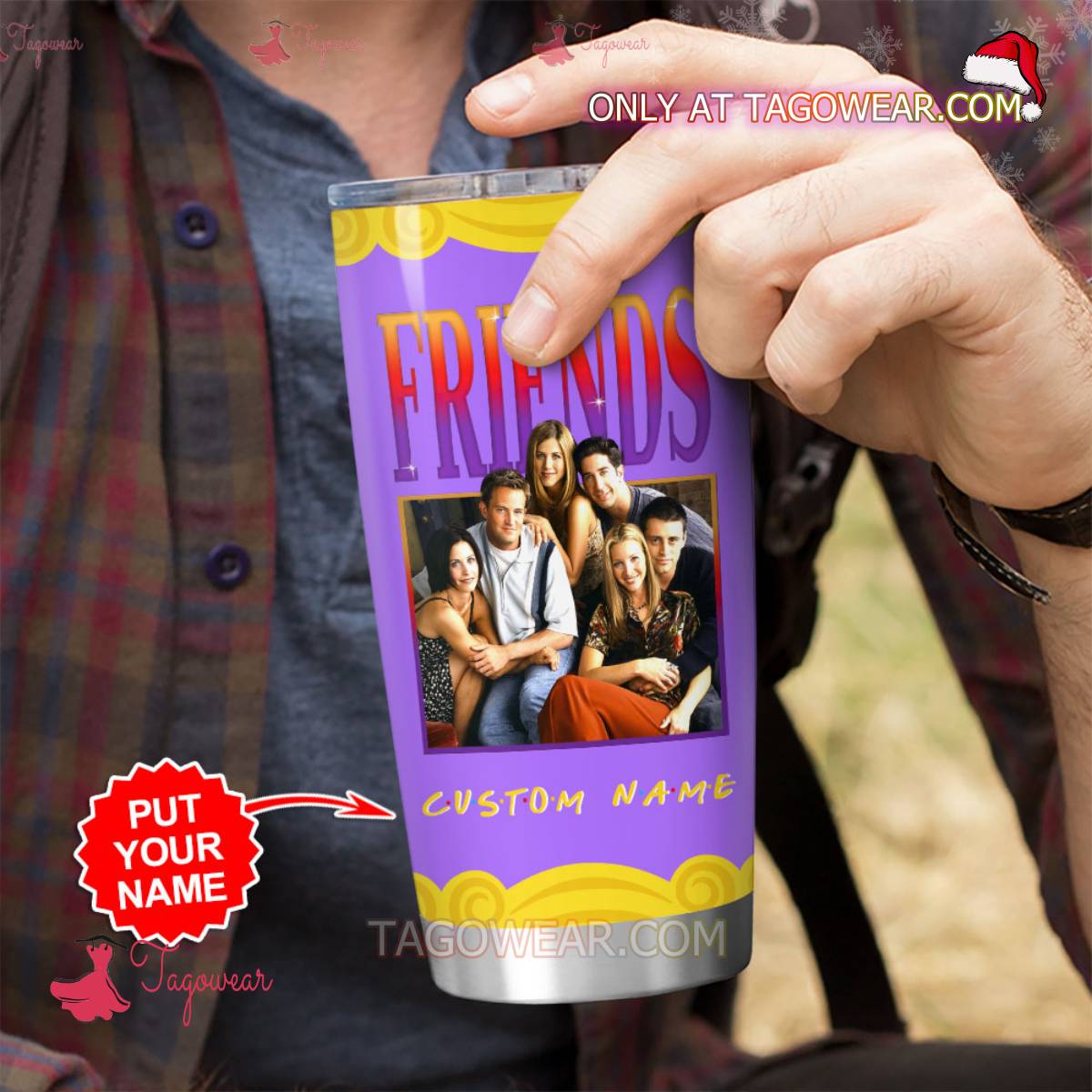 Friends Everything I Know In Life I Learned From Friends Personalized Tumbler a