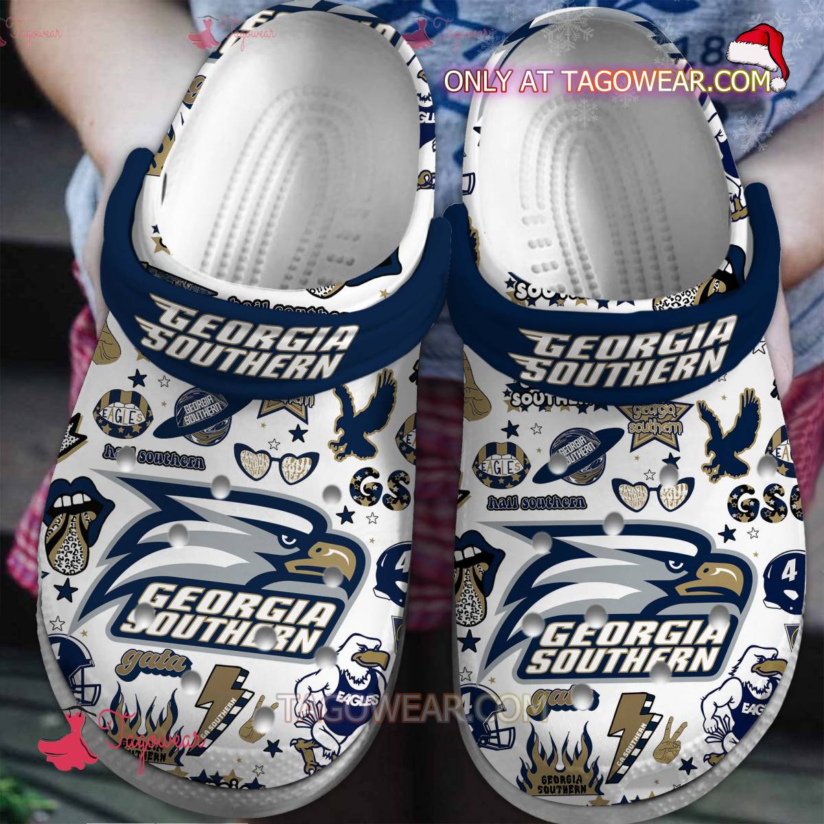 Georgia Southern Football Crocs