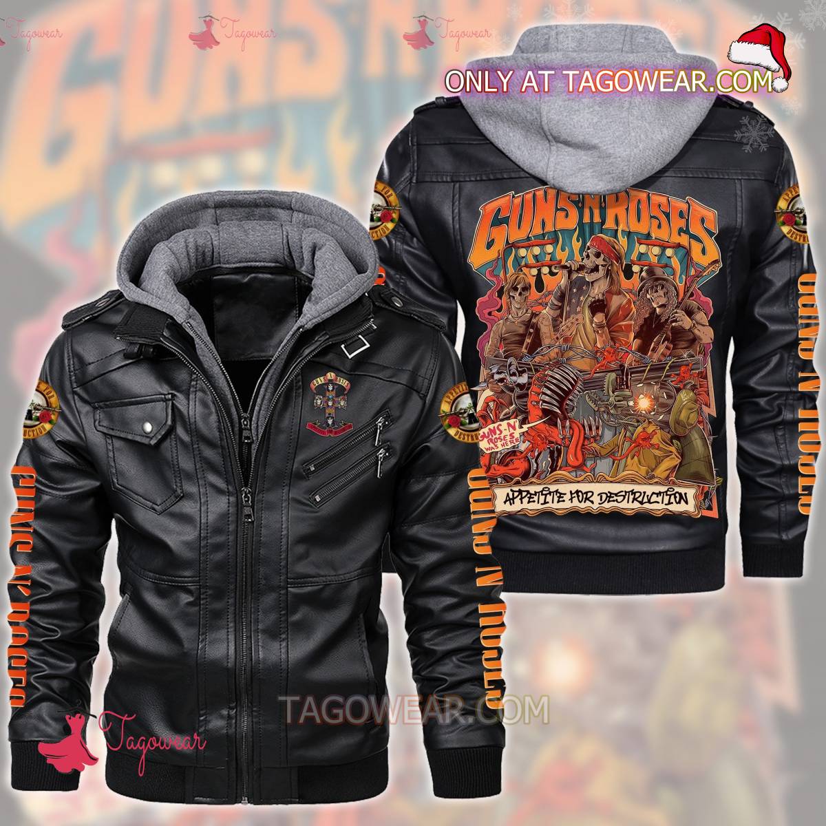 Guns N' Roses Appetite For Destruction Leather Jacket