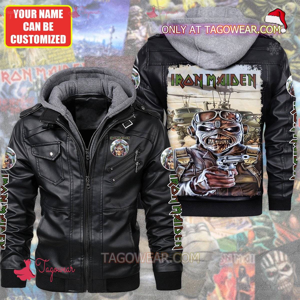 Iron Maiden Aces High Leather Jacket