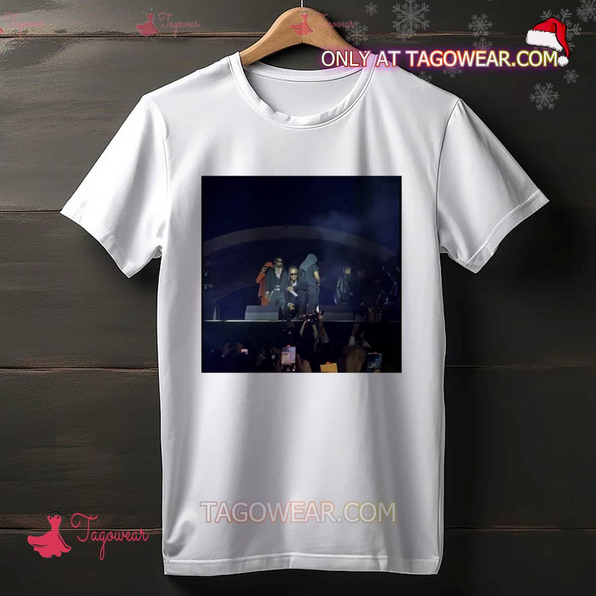 Kanye West & Ty Dolla $ign Debut New Body At The Vulture Rave In Miami Shirt a