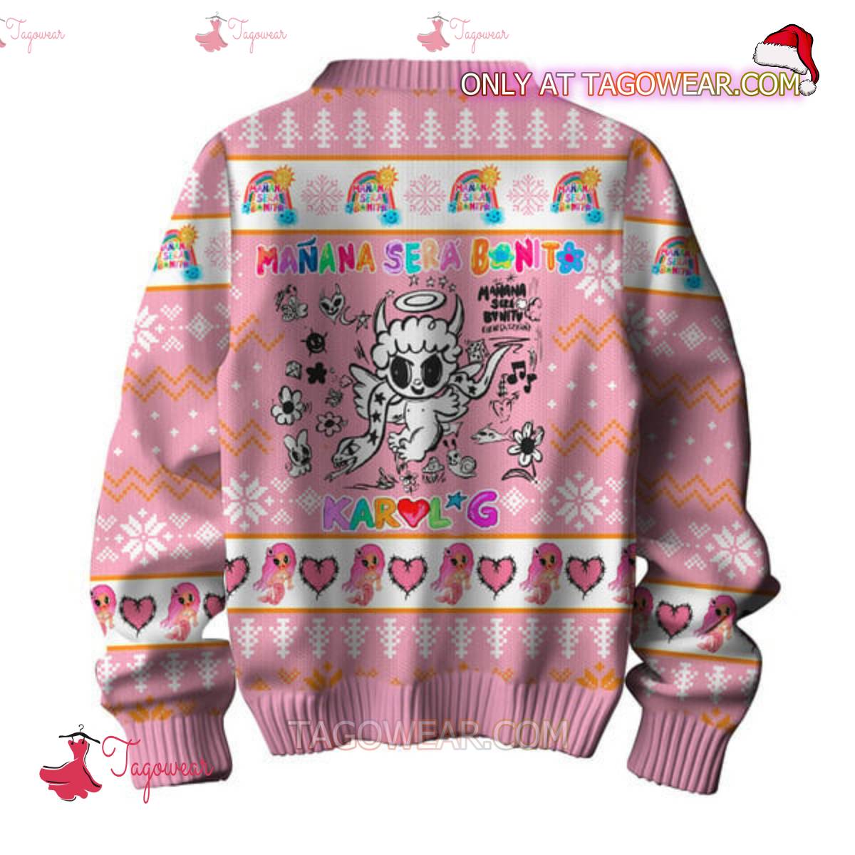 Manana Sera Bonito Karol G Christmas Sweater b