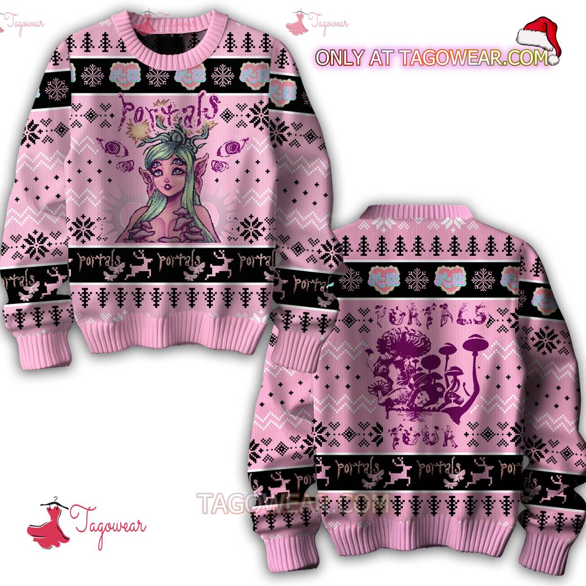 Melanie Martinez Portals Ugly Christmas Sweater