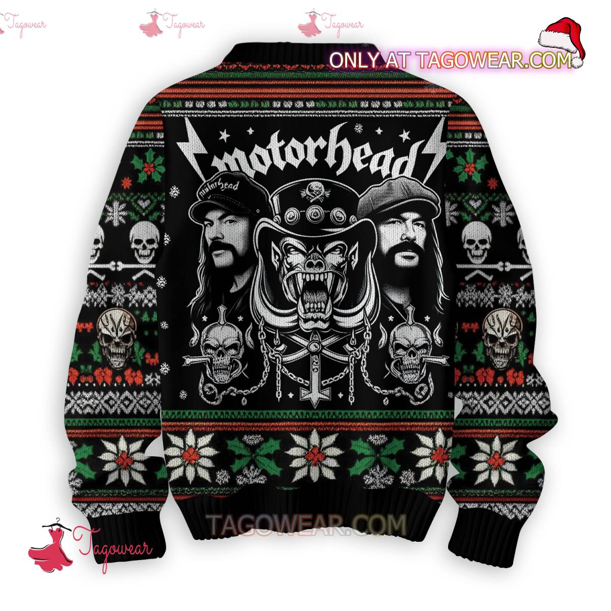 Motorhead Merry Fucking Christmas Ugly Sweater b