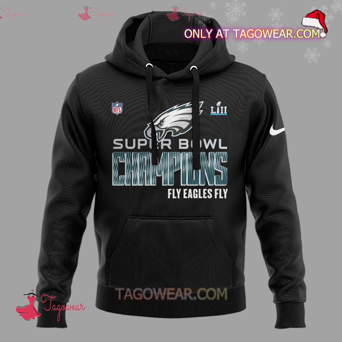 Mrs Marie Nfl Philadelphia Eagles Big Fans Super Bowl Champions Fly Eagles Fly Hoodie a