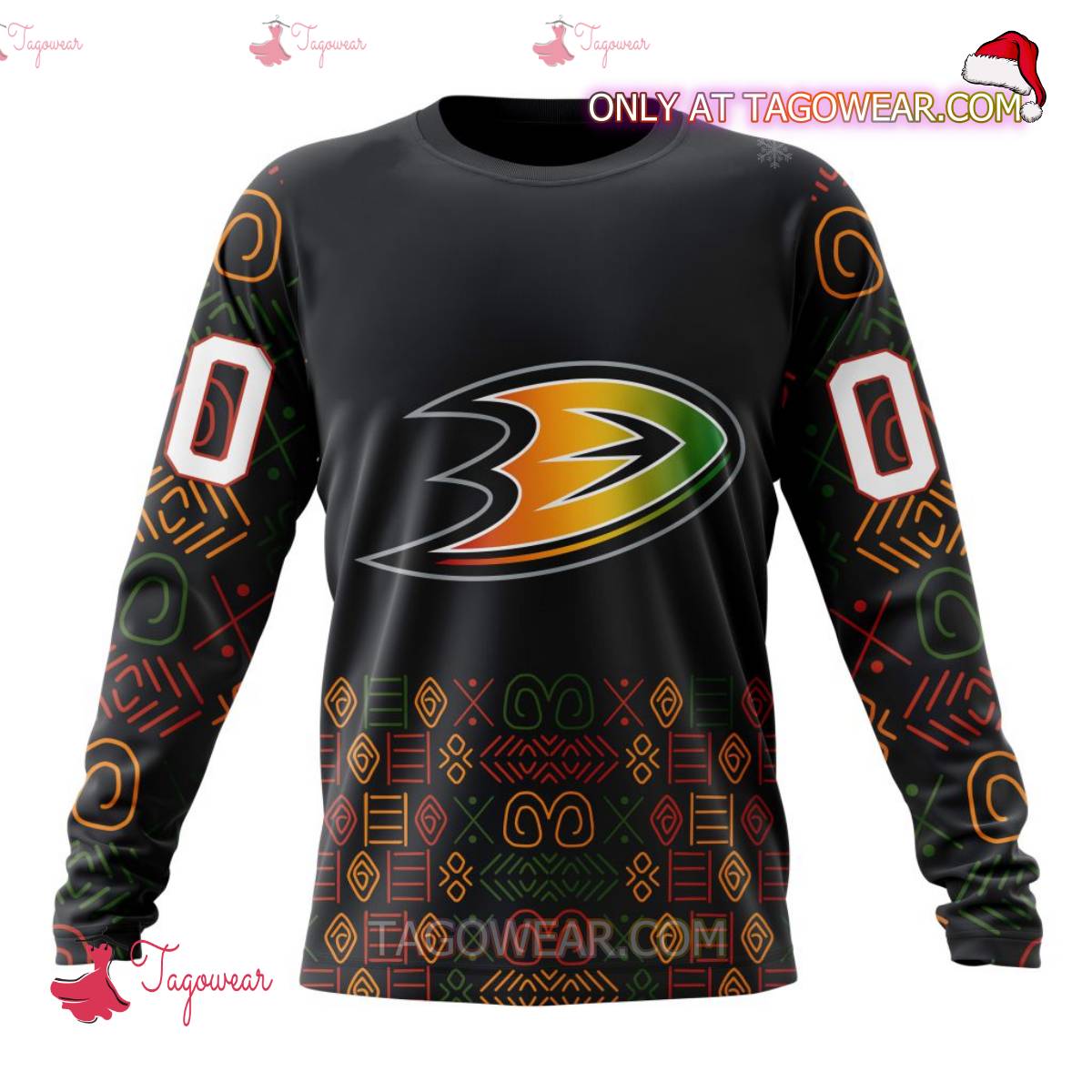 NHL Anaheim Ducks Black History Month 2024 Personalized T-shirt, Hoodie b
