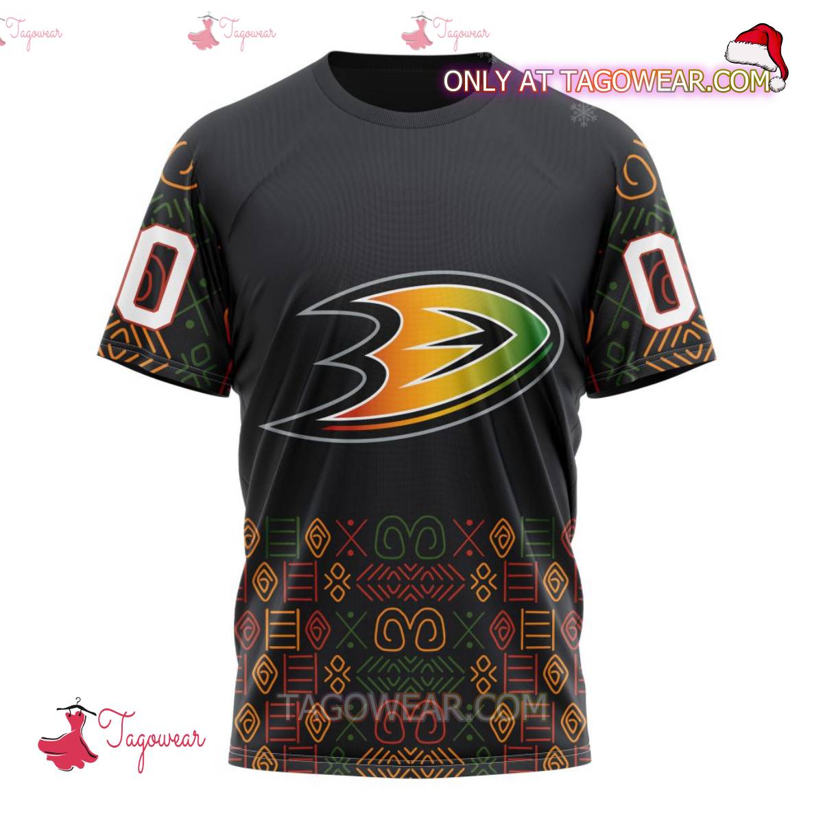 NHL Anaheim Ducks Black History Month 2024 Personalized T-shirt, Hoodie x