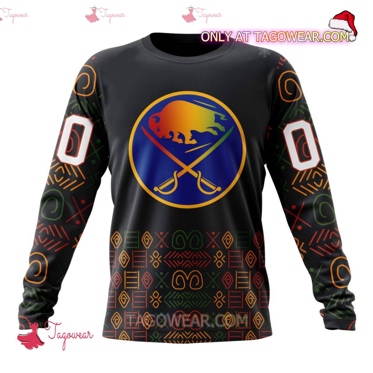 NHL Buffalo Sabres Black History Month 2024 Personalized T-shirt, Hoodie b