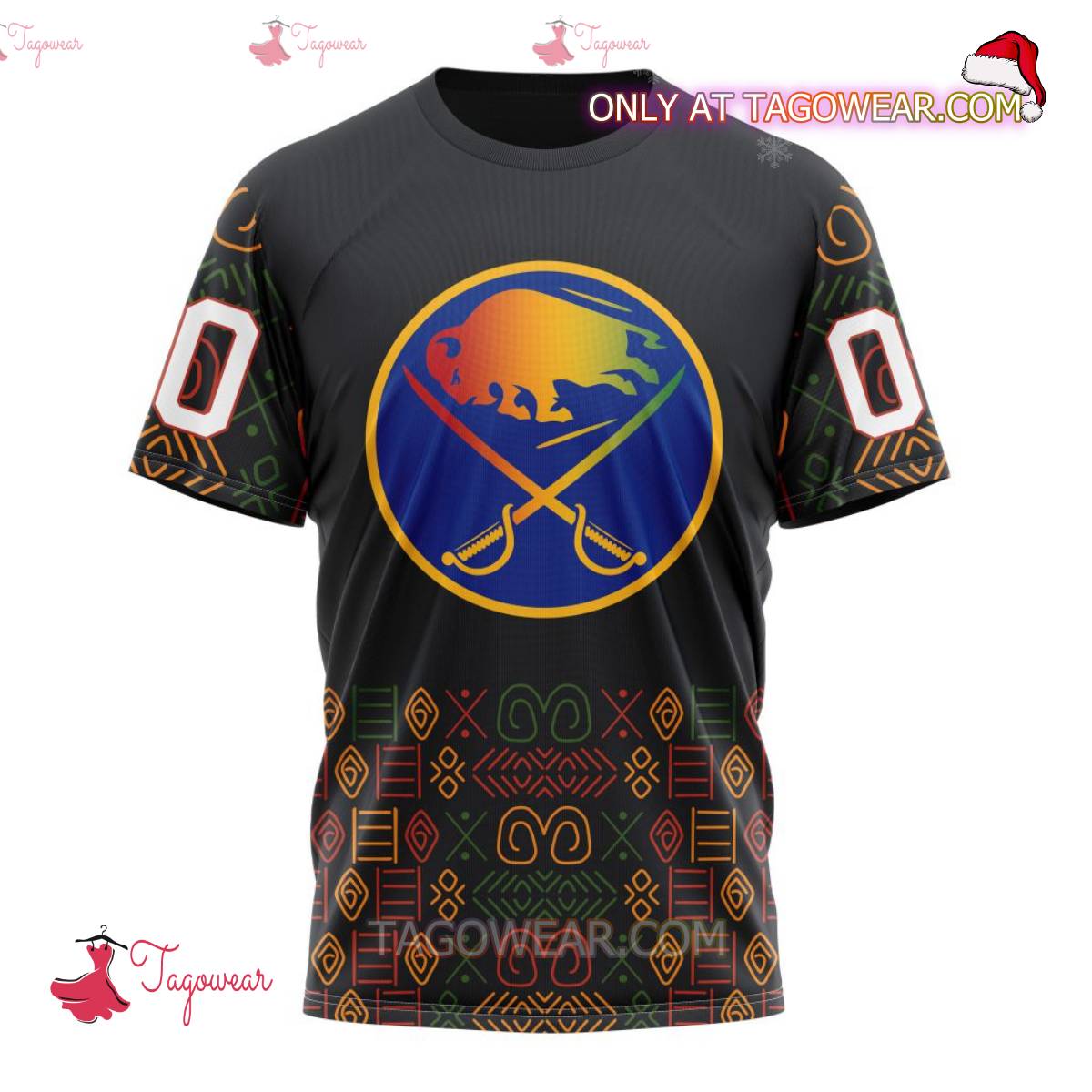 NHL Buffalo Sabres Black History Month 2024 Personalized T-shirt, Hoodie x