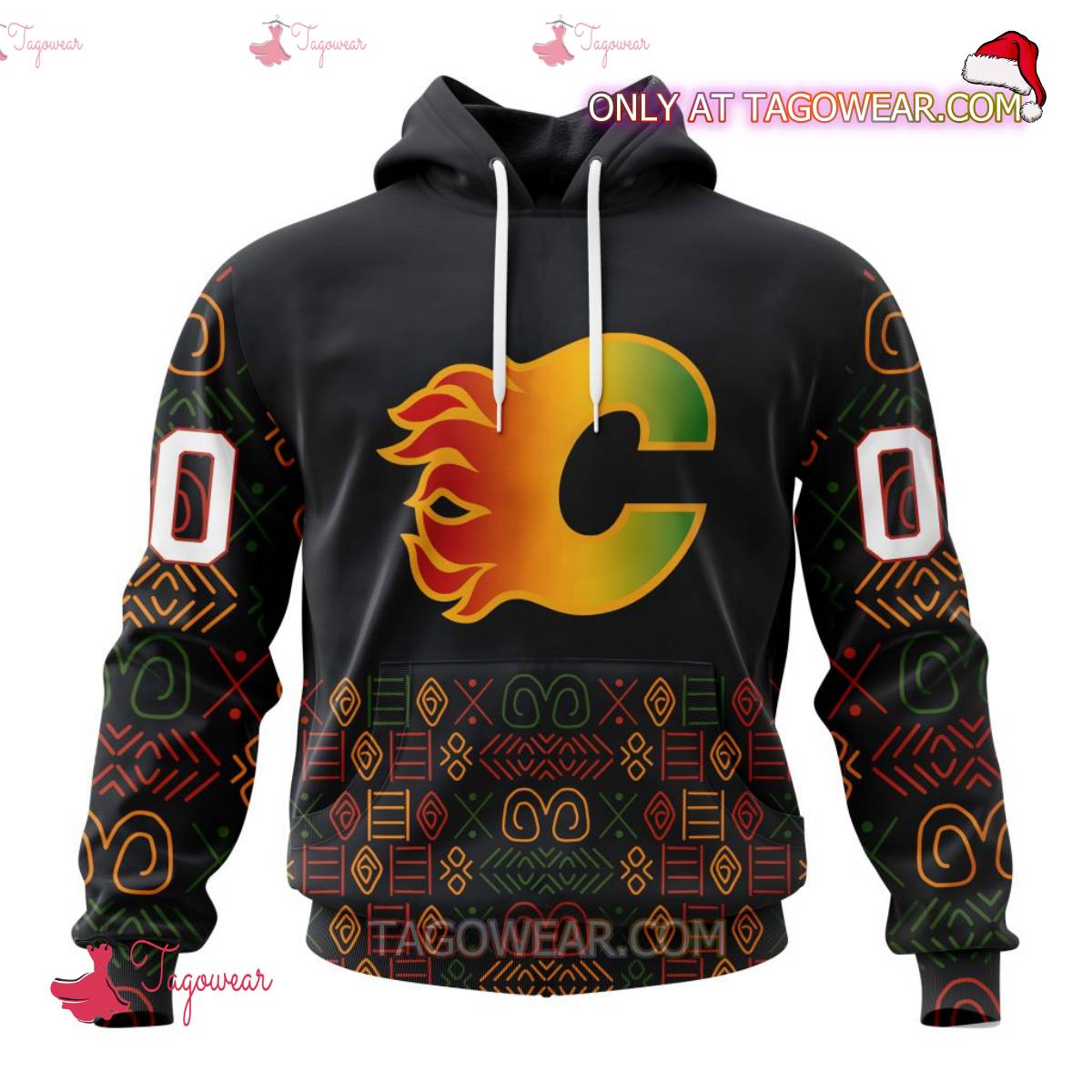 NHL Calgary Flames Black History Month 2024 Personalized T-shirt, Hoodie