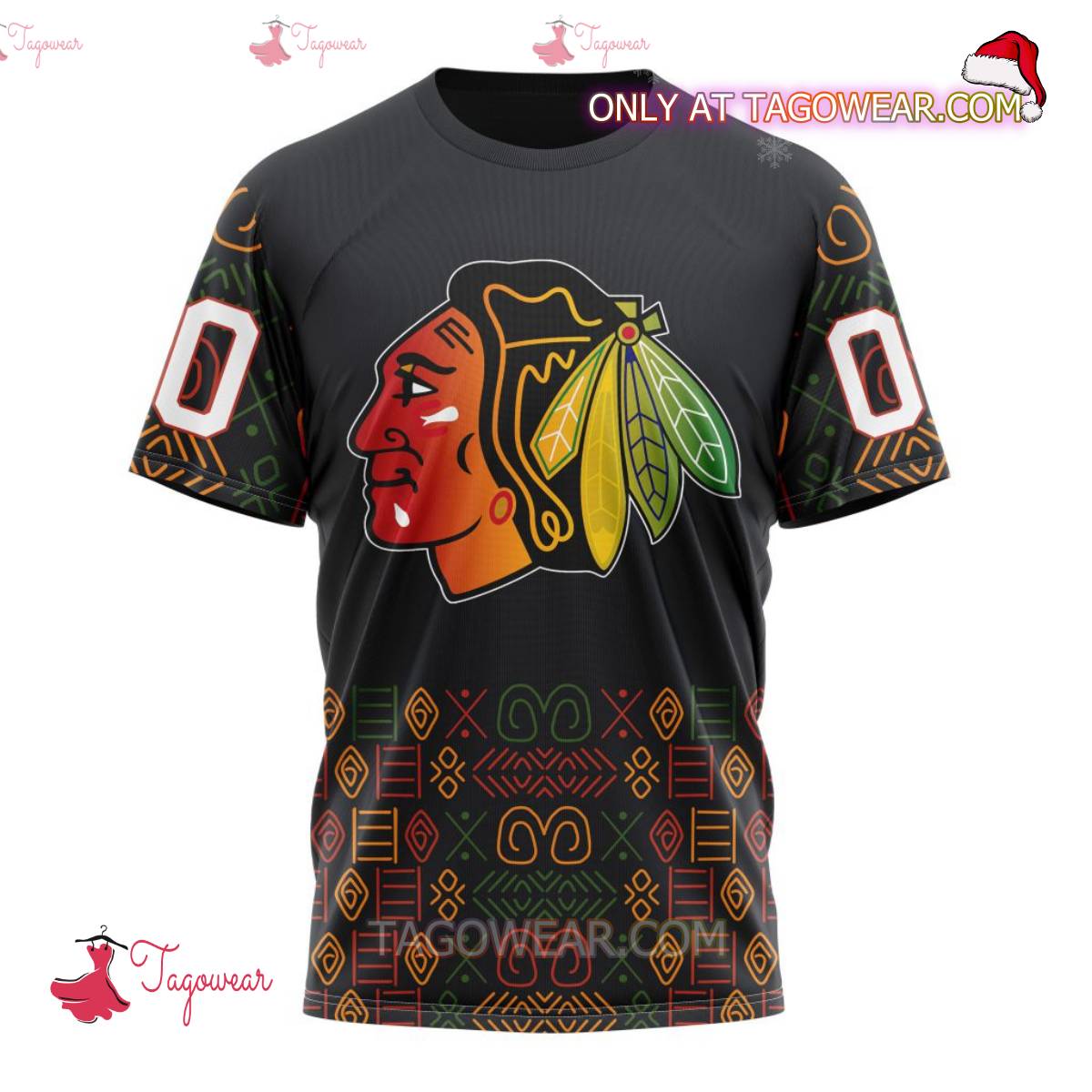 NHL Chicago Blackhawks Black History Month 2024 Personalized T-shirt, Hoodie x