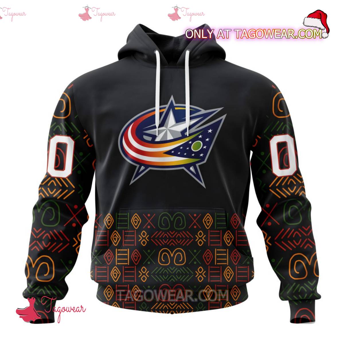 NHL Columbus Blue Jackets Black History Month 2024 Personalized T-shirt, Hoodie
