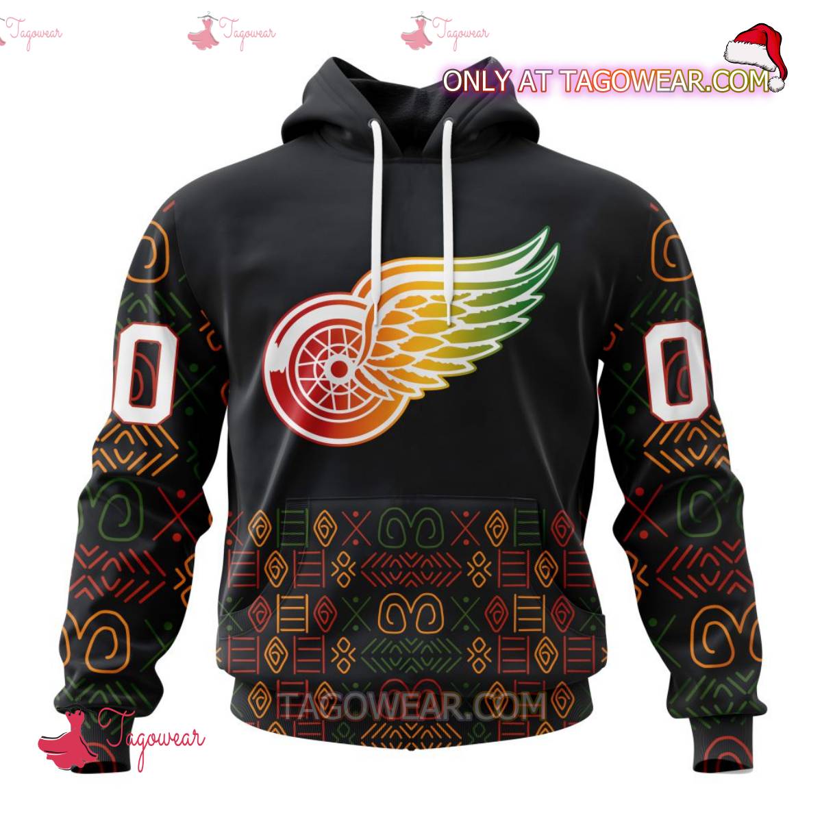 NHL Detroit Red Wings Black History Month 2024 Personalized T-shirt, Hoodie