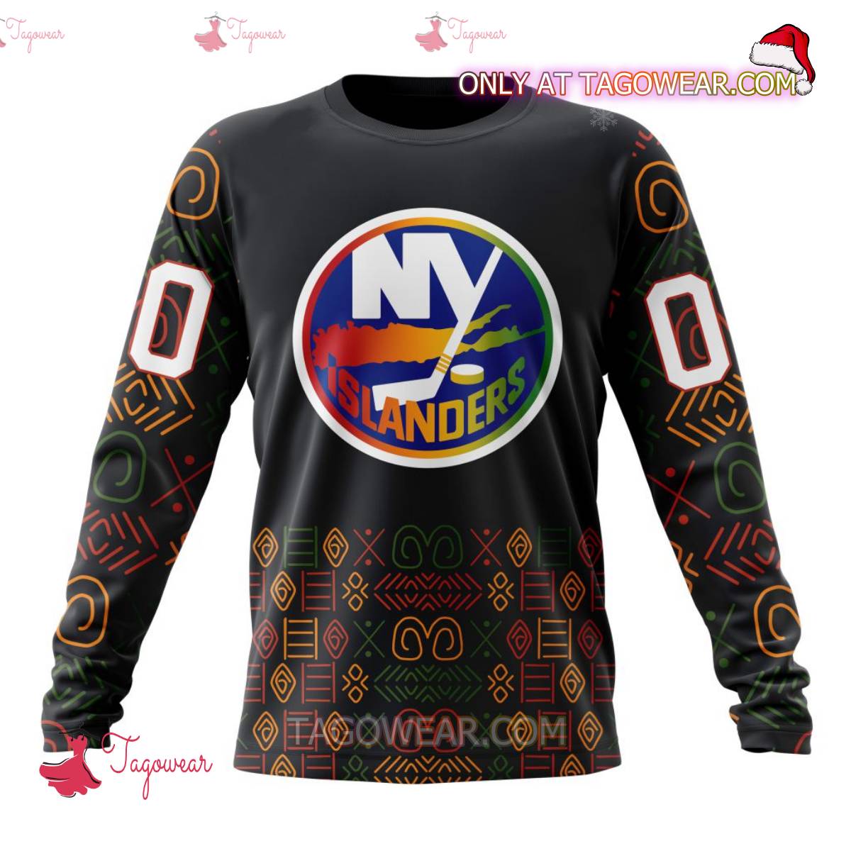 NHL New York Islanders Black History Month 2024 Personalized T-shirt, Hoodie b