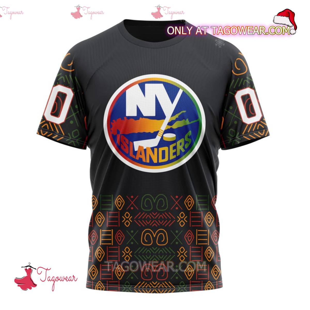 NHL New York Islanders Black History Month 2024 Personalized T-shirt, Hoodie x