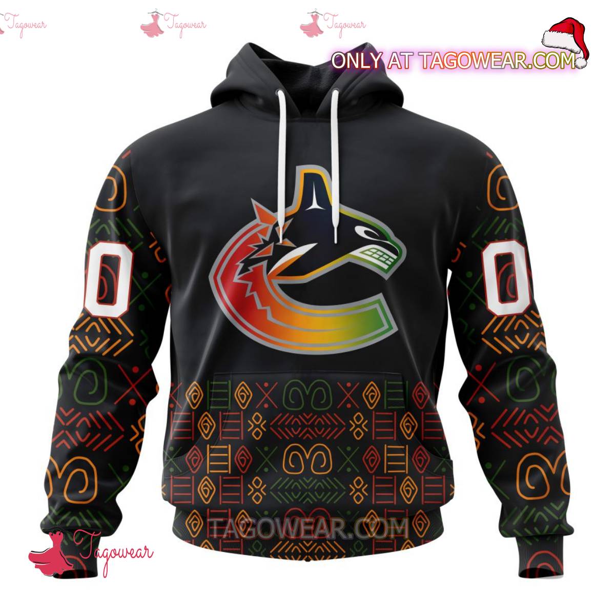 NHL Vancouver Canucks Black History Month 2024 Personalized T-shirt, Hoodie