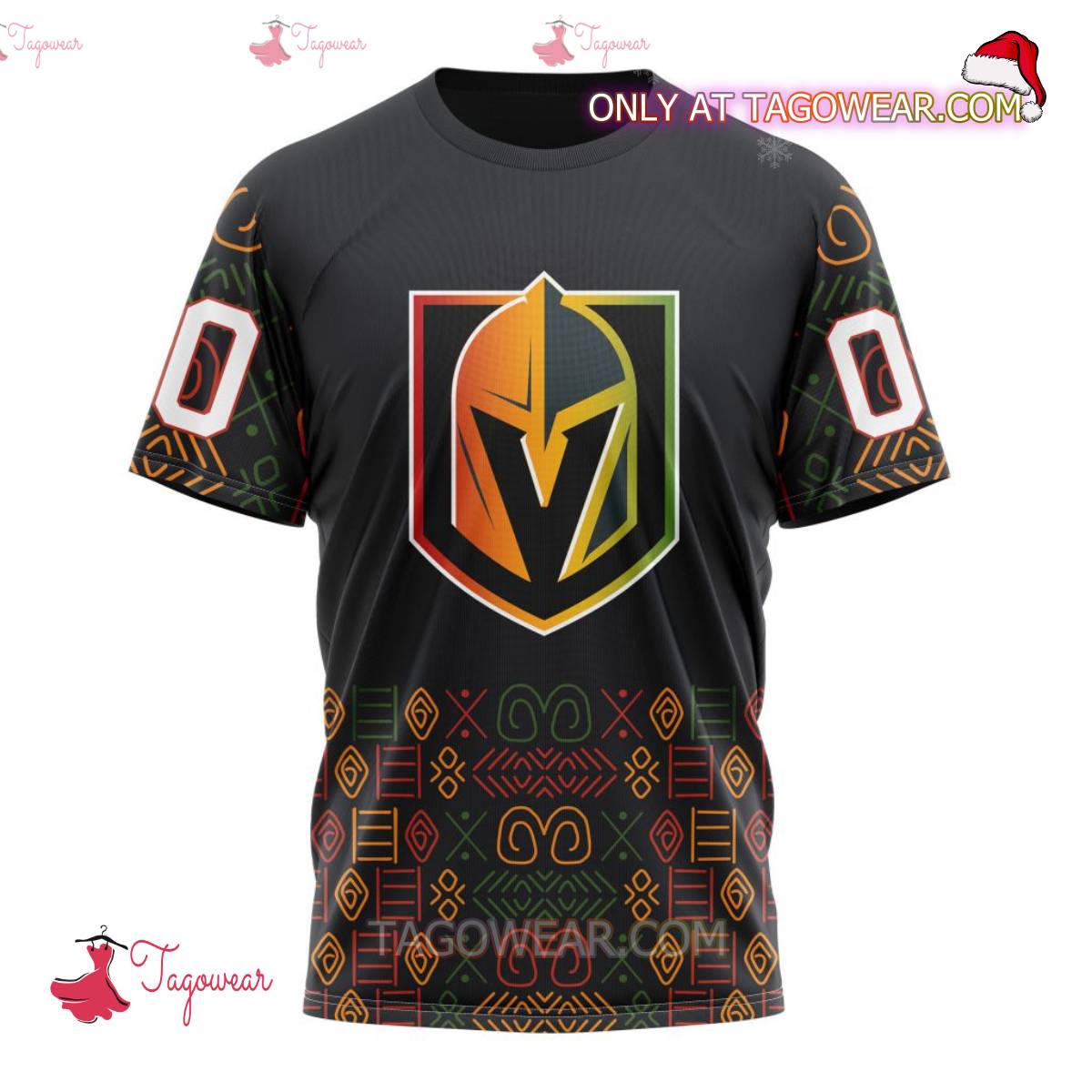 NHL Vegas Golden Knights Black History Month 2024 Personalized T-shirt, Hoodie x