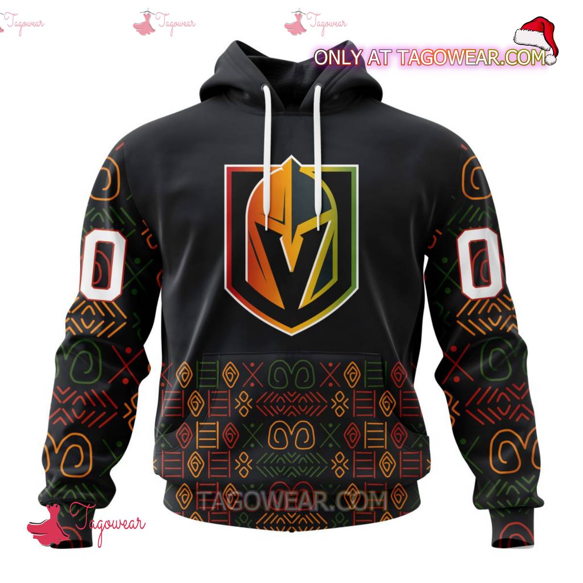 NHL Vegas Golden Knights Black History Month 2024 Personalized T-shirt, Hoodie