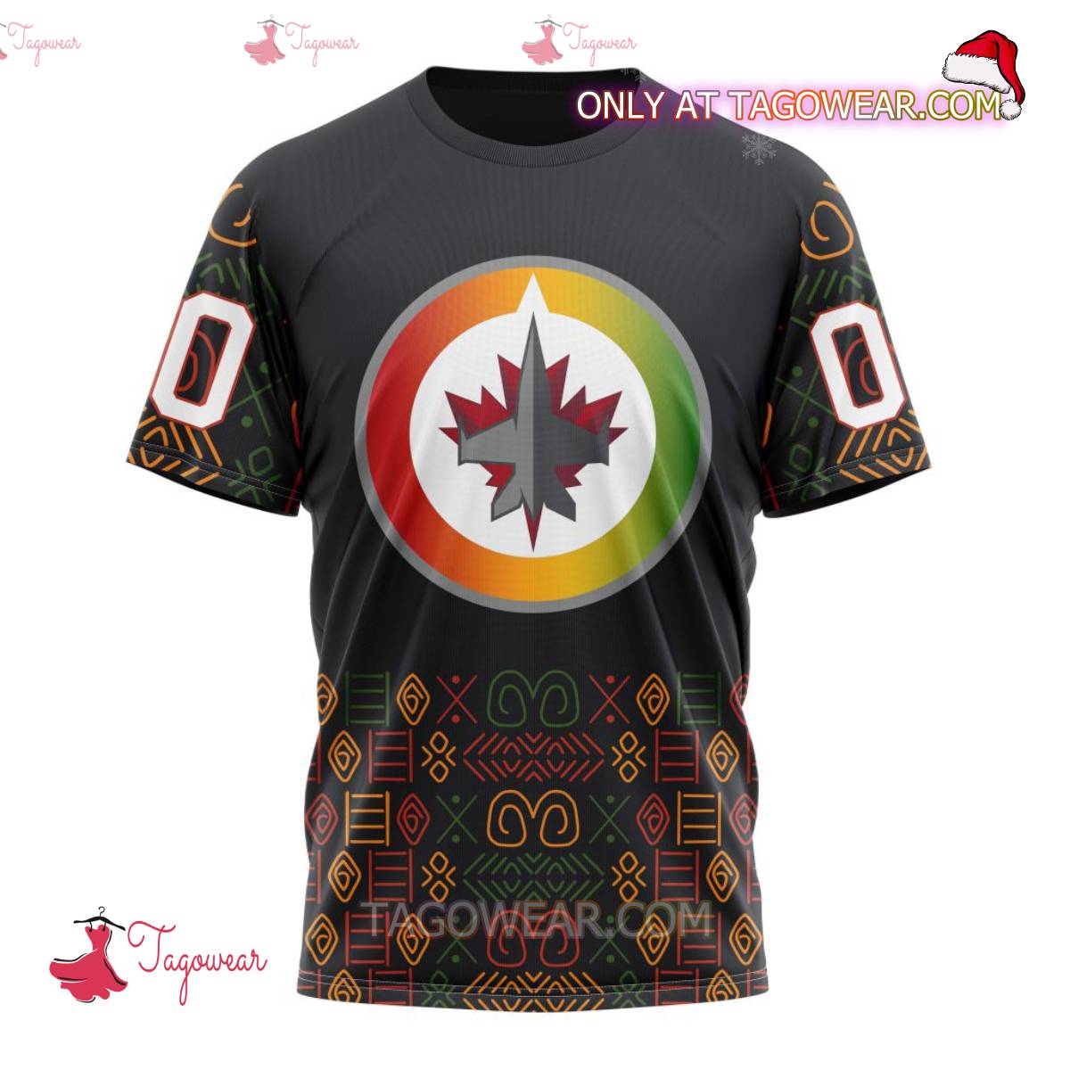 NHL Winnipeg Jets Black History Month 2024 Personalized T-shirt, Hoodie x