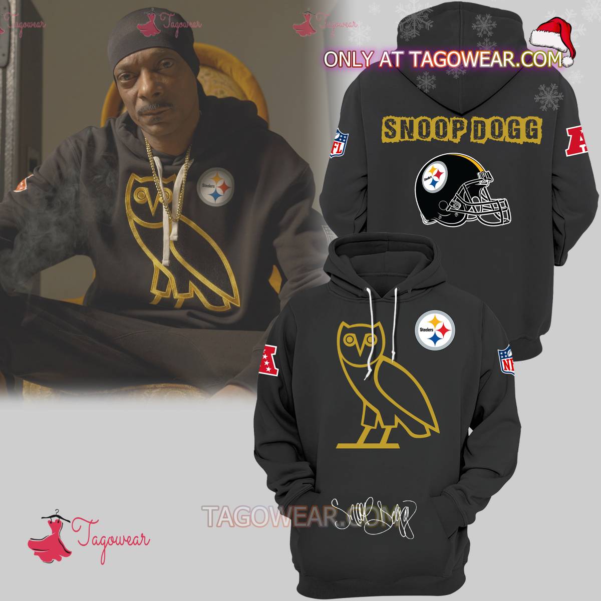 Pittsburgh Steelers Snoop Dogg Signature Hoodie