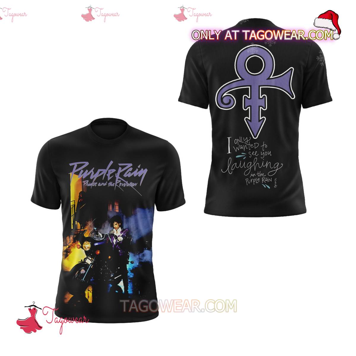 Prince And The Revolution I Only Wanted To See You Laughing In The Purple Rain T-shirt, Hoodie c
