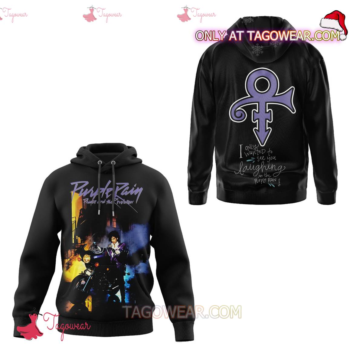 Prince And The Revolution I Only Wanted To See You Laughing In The Purple Rain T-shirt, Hoodie
