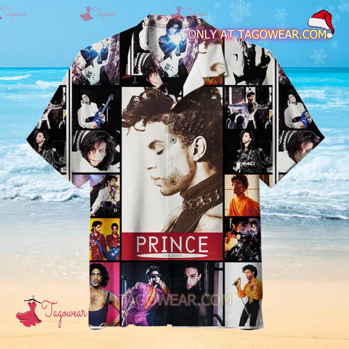 Prince The Hits Unisex Hawaiian Shirt
