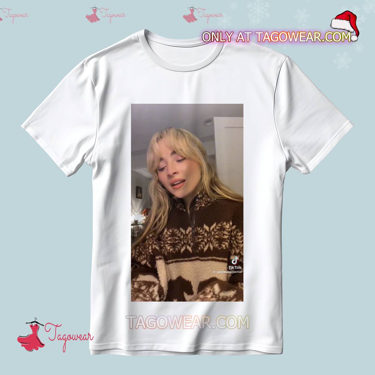Sabrina Carpenter Shares A Cover Of Christmas Makes Me Cry By Kacey Musgraves Shirt a