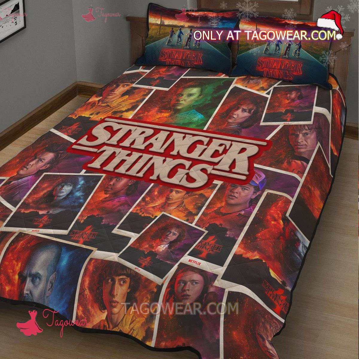 Stranger Things Characters Bedding Set c