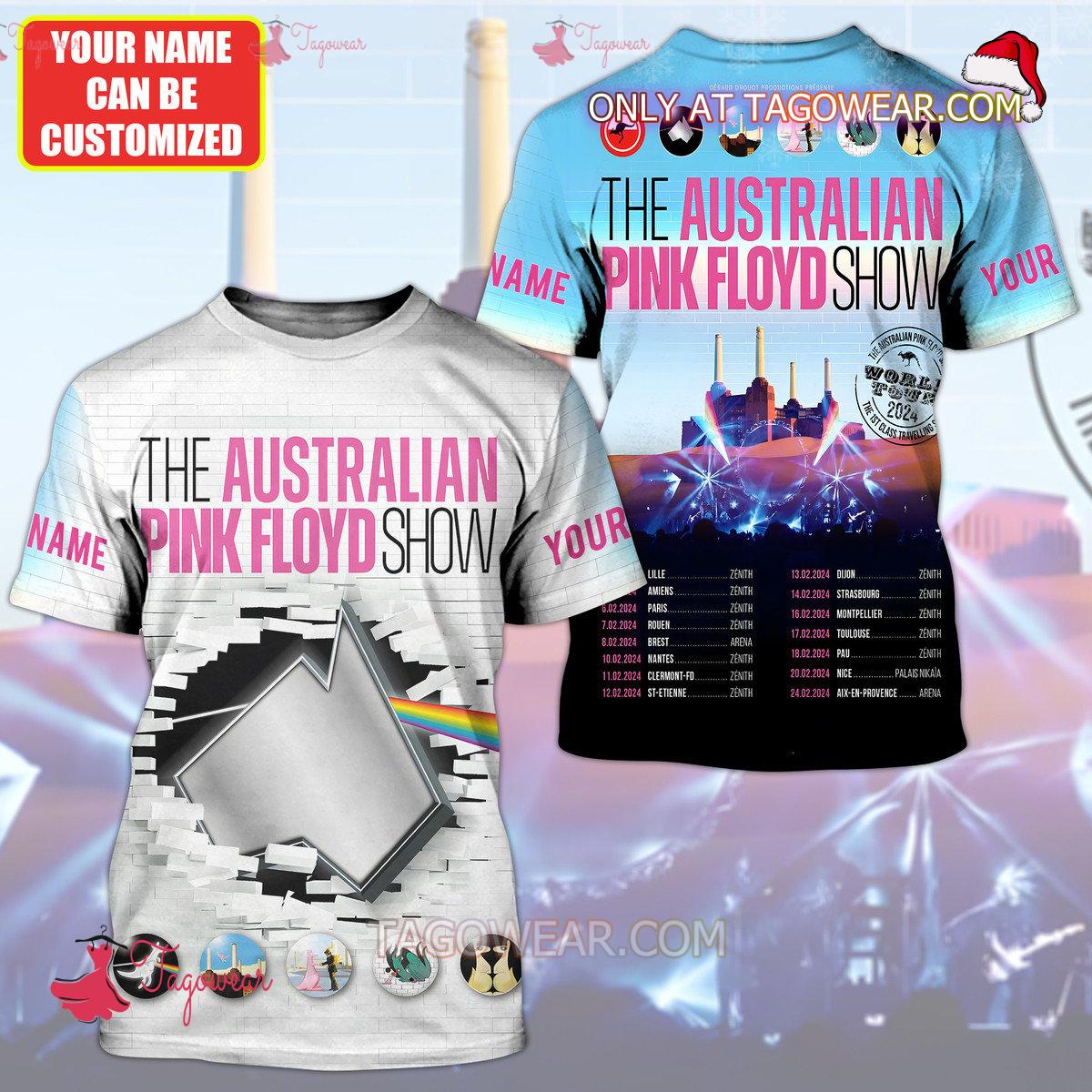The Australian Pink Floyd Show Personalized T-shirt, Hoodie a