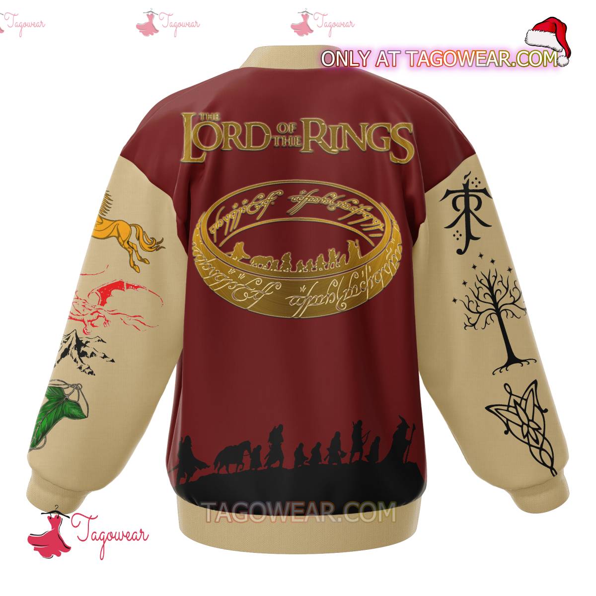 The Lord Of The Rings Baseball Jacket a