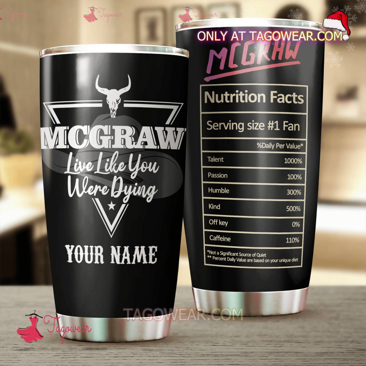 Tim Mcgraw Live Like You Were Dying Personalized Tumbler