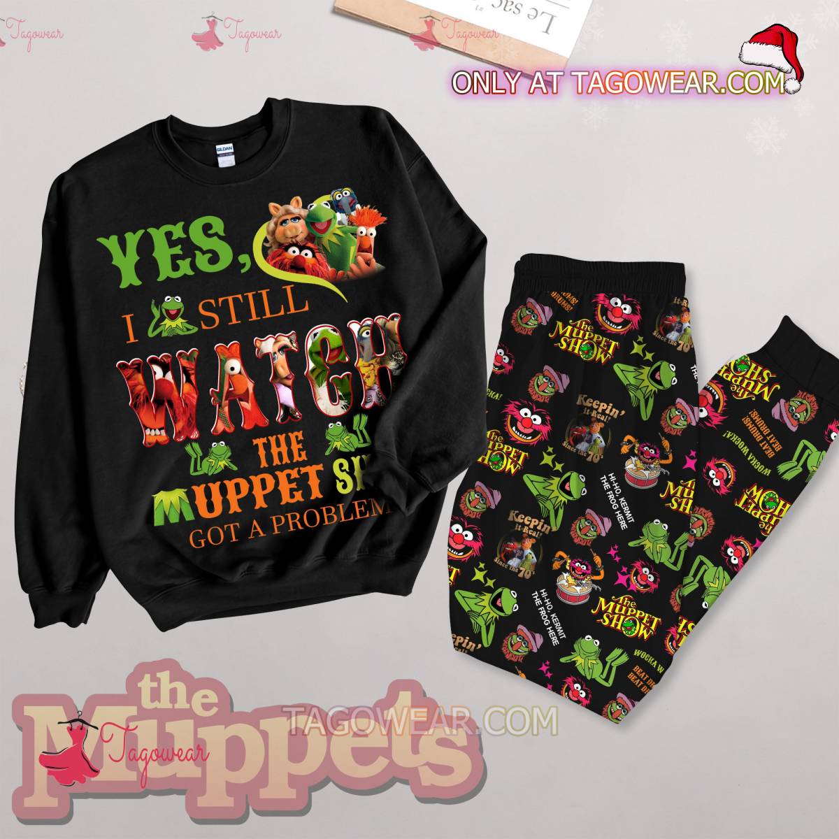 Yes I Still Listen To The Muppets Show Got A Problem Christmas Pajamas Set