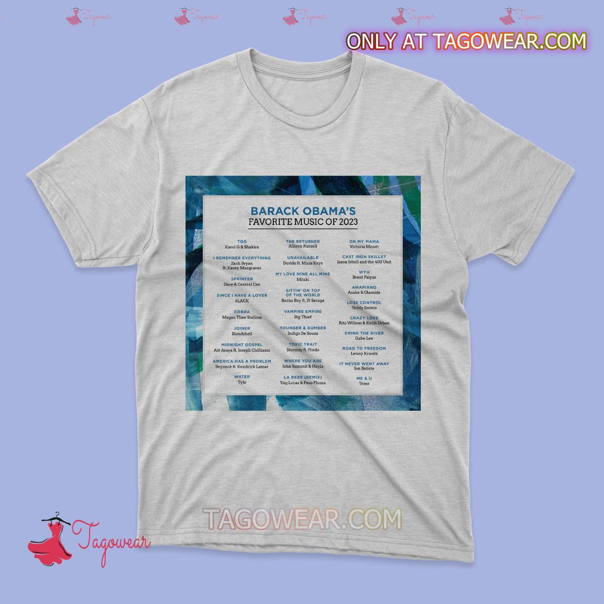 Barack Obama's Favorite Songs From This Year Shirt