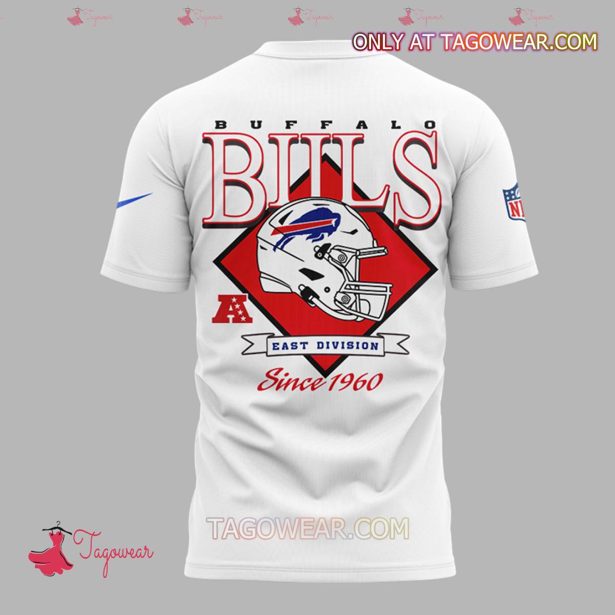 Buffalo Bills Bruce Smith East Division Since 1960 Shirt b