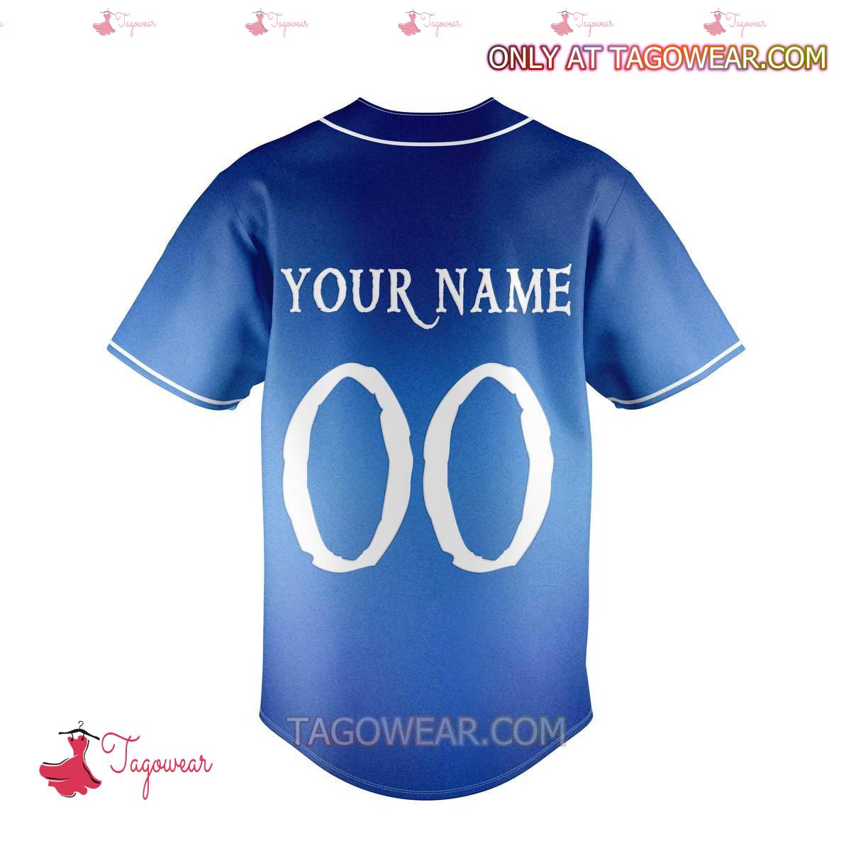 Camp Half Blood Cabin One Zeus Personalized Baseball Jersey b