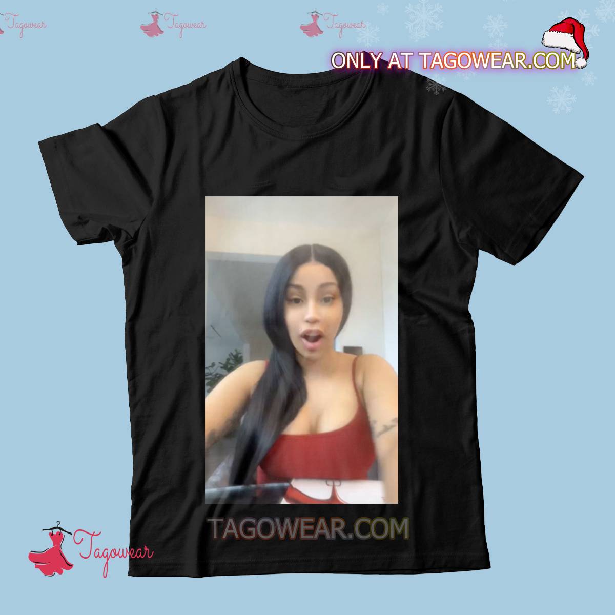Cardi B Thanks Her Fans For Getting Her The Greatest Christmas Gift Shirt