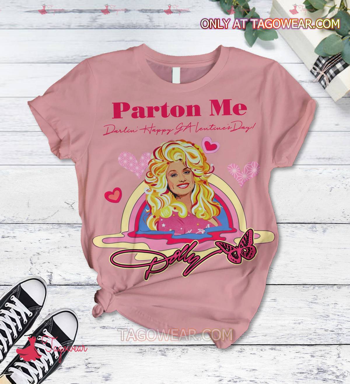 Dolly Parton Me Darlin' Happy Valentine's Day Pajamas Set a