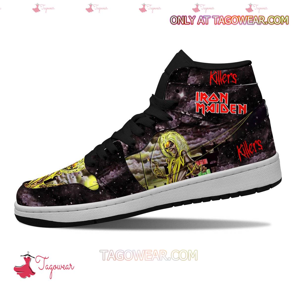 Iron Maiden Killers Air Jordan High Top Shoes b